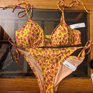 NWT J Crew Bikini L